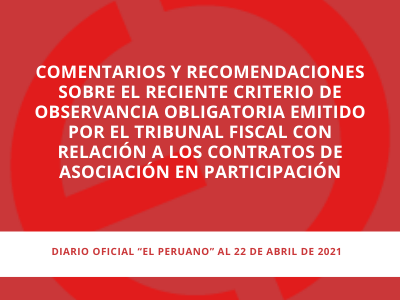 Alerta Legal | TRIBUTARIO – 22/04