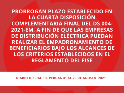 Alerta Legal | ENERGÍA – 20/08