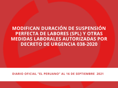 Alerta Legal | LABORAL – 16/09