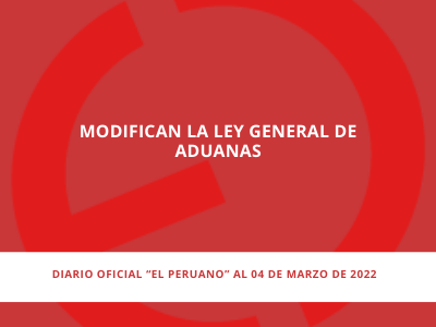 Alerta Legal | ADUANERO Y COMERCIO EXTERIOR – 04/03