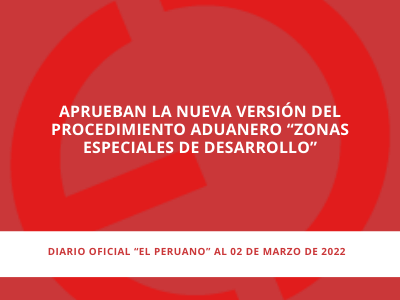 Alerta Legal | ADUANERO Y COMERCIO EXTERIOR – 02/03