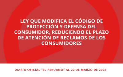 Alerta Legal| PROTECCIÓN AL CONSUMIDOR- 22/03